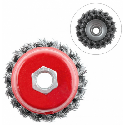 Round Rotary Weed Wheel Brush For Cleaning Machine